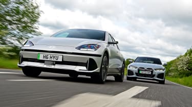 Hyundai Ioniq 6 vs BMW i4: 2023 twin test review - pictures | Auto Express